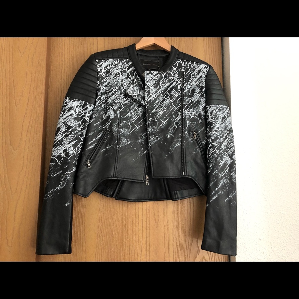 CYBER MONDAY!! BCBG Maxazria Leather jacket!